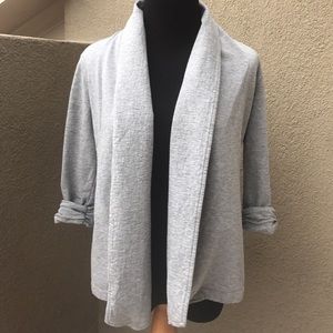 Theory like new light grey blazer